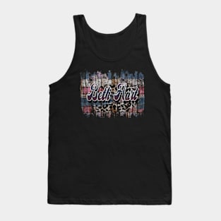 Retro Beth Pattern 80s 90s Birthday Style 70s 80s Tank Top